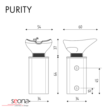 Waschsäule PURITY