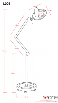 weelko lupenlampe MEGA+