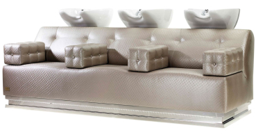 3er-Waschsofa PASHA mit/ohne LED