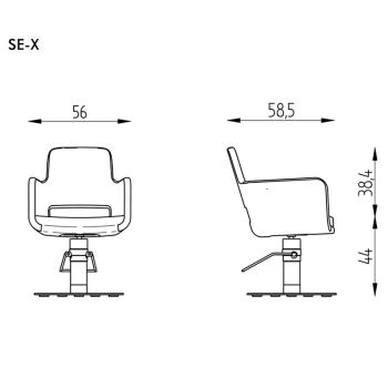 Coiffurestuhl SE-X