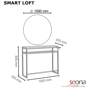 Frisierplatz SMART LOFT