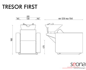 Waschsessel TRESOR FIRST